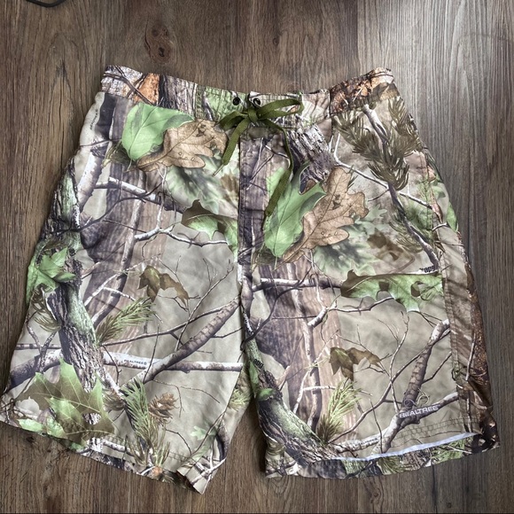 realtree camo swim trunks